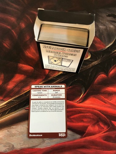 Dungeons & Dragons Spellbook Cards: MARTIAL POWERS & RACES (GF9 73921 ver 3) - Picture 5 of 5