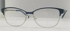 INFACE NIFTIES DANISH OPTICS IF8461-9021 BLUE METAL EYEGLASSES FRAME 48-13-130