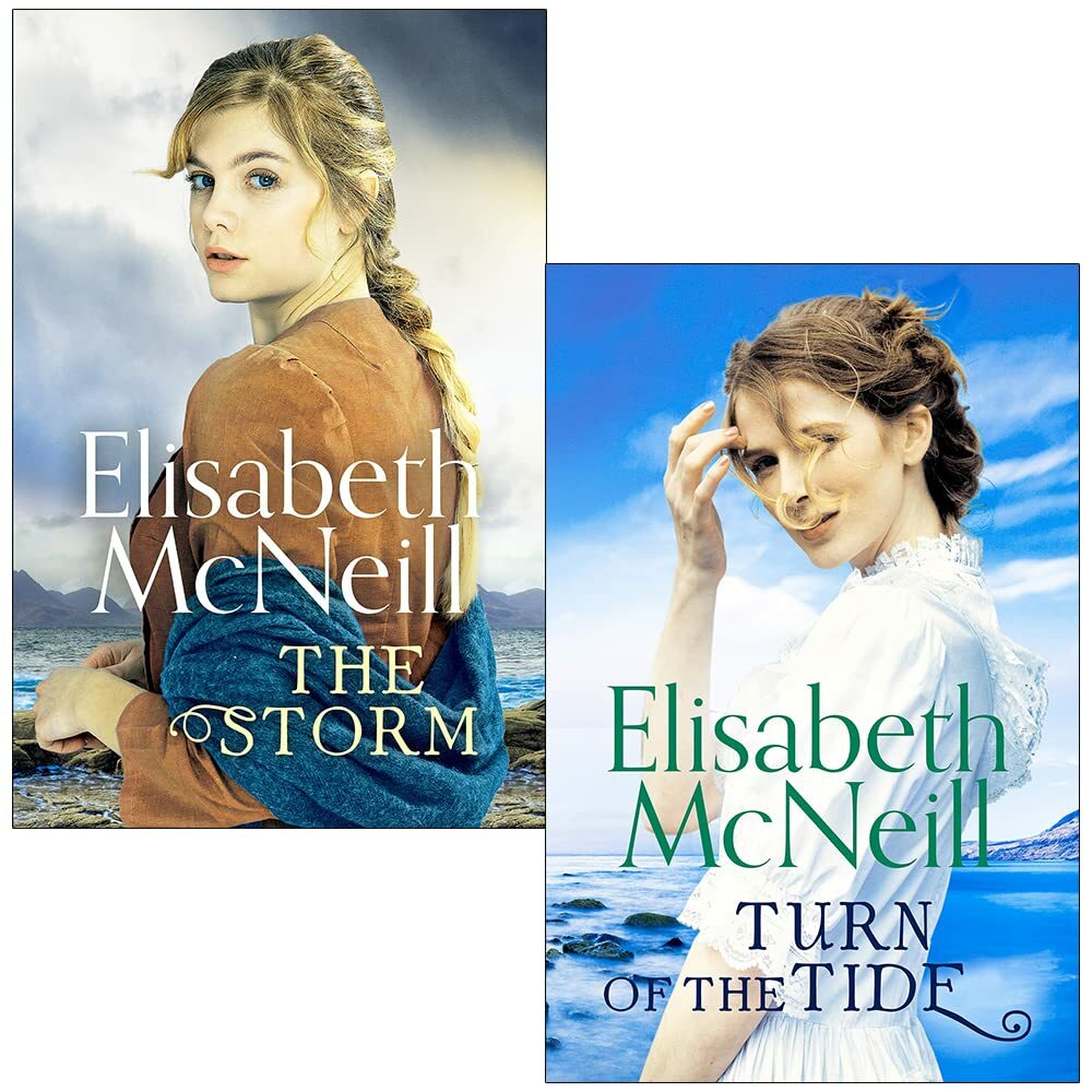The Storm Series 2 Books Collection Set by Elisabeth McNeill Turn of the Tide