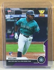 2020 TOPPS NOW #RC-09 KYLE LEWIS MARINERS ROOKIE CUP TEAM Purple Parallel 25/25