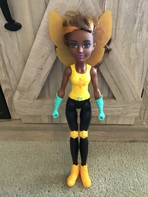 2016 Mattel DC SUPERHERO GIRLS BUMBLEBEE #DYV70 African American Doll Wings