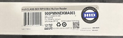 900PMNNEKMA003 HID multiCLASS Mini Mullion Reader SE RP10 Smart Card Assa New