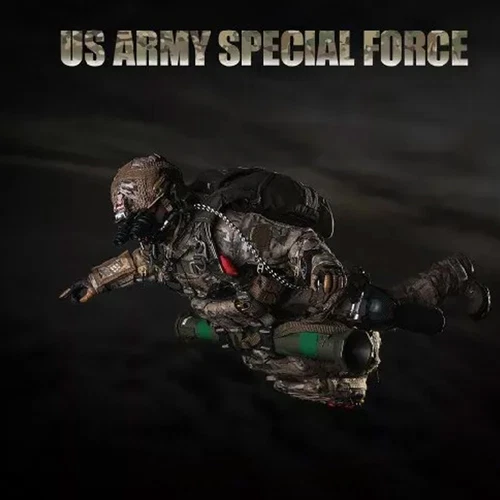 Mini Times toys M028 US ARMY Special Forces HALO 1/6 action figure bambola nuova USA - Foto 6 di 21