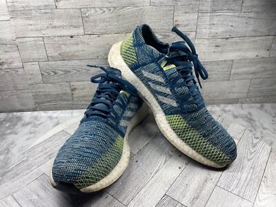 Adidas Sneakers Men 13 M Pureboost Go Running Shoes Blue Legend Marine  Athletic