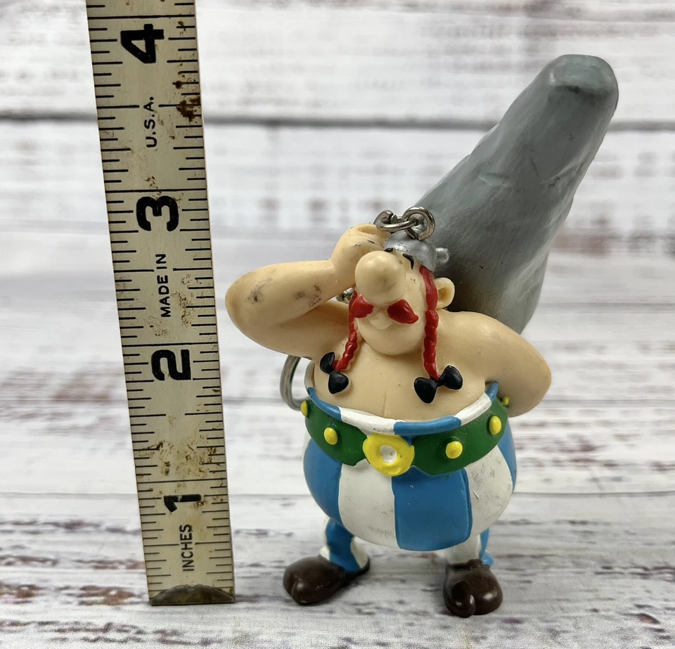 Lote de figuras de resina Astérix, Obélix y Vitalstatistix Plastoy 1997 Foto 3 de 4