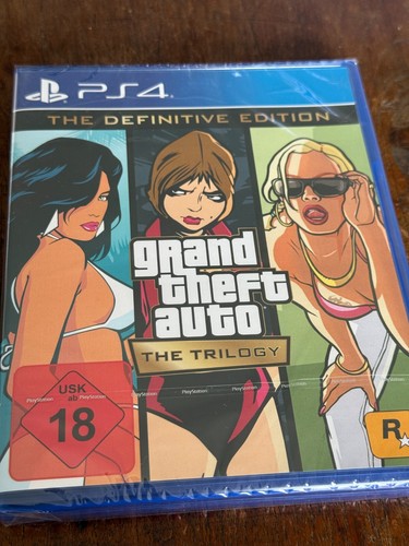 Grand Theft Auto: The Trilogy (Sony PlayStation 4) PS4 NEU & OVP