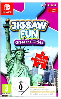 Jigsaw Fun: Greatest Cities - Code in a Box - Nintendo Switch - Neu & OVP