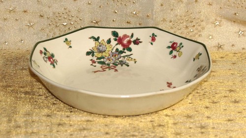 ROYAL DOULTON OLD LEEDS SPRAYS 1 ART DECO WIDE DESSERT BOWL D3548 c.1935 - Picture 3 of 15