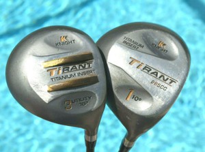 Knight Golf Tirant 10* Driver & 3-Fairway Wood Senior Intermediate Flex Graphite
