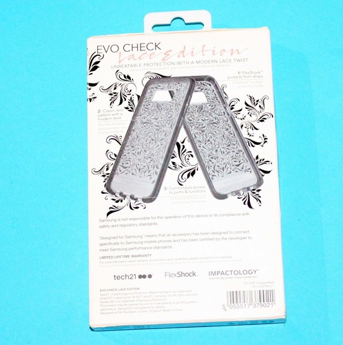 Tech21 Samsung Galaxy S8 + Evo Check Lace Edition Smokey/Black - Picture 2 of 4