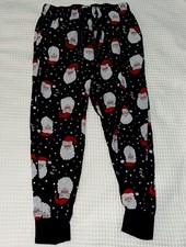 old navy christmas pyjama hose flanell santa ...