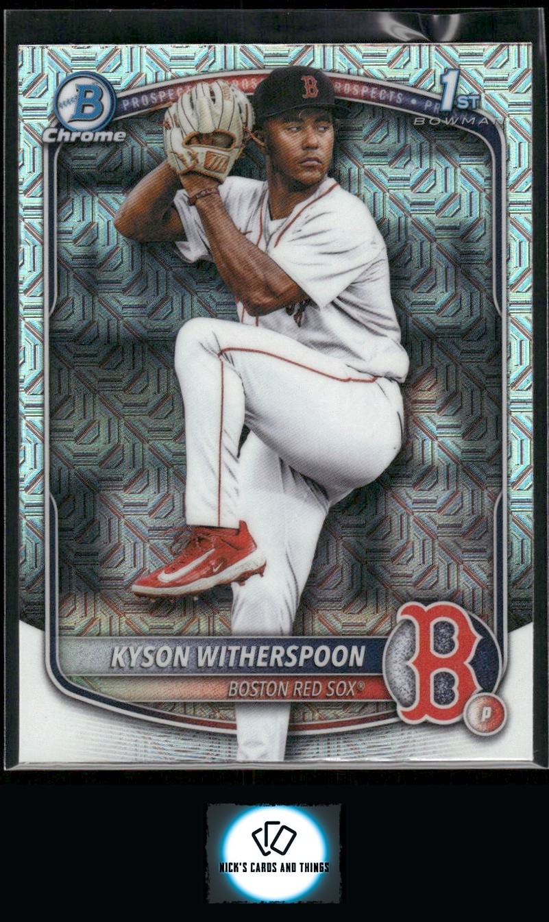 2025 Bowman Draft #BDC-29 Kyson Witherspoon Chrome Mojo Refractor