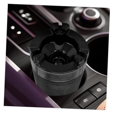 Craedli Smokeless Car Ashtray with Water Tank, Smell Proof Self Black