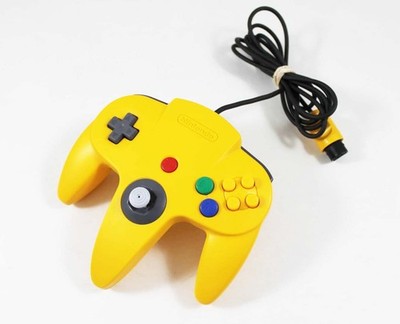 Nintendo 64 original joypad - yellow (brand new)
