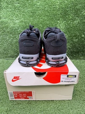 Size 8.5 - Nike Stussy x Air Zoom Spiridon Caged 2 Black Cool Grey