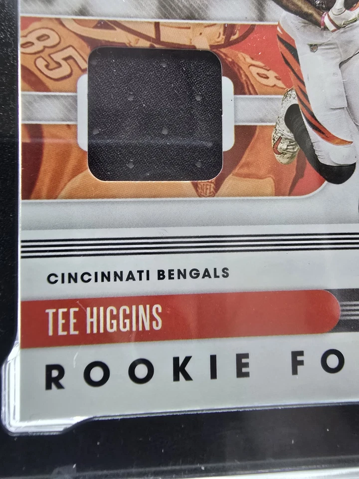 2020 Absolute Tee Higgins Rookie Force Patch SGC 9.5 Cincinnati Bengals - Image 3 of 3
