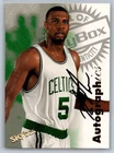 1997-98 Skybox Premium Autographics Ron Mercer Rookie Auto RC