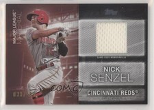 2020 Topps Major League Material Black 33/199 Nick Senzel #MLM-NS xr1