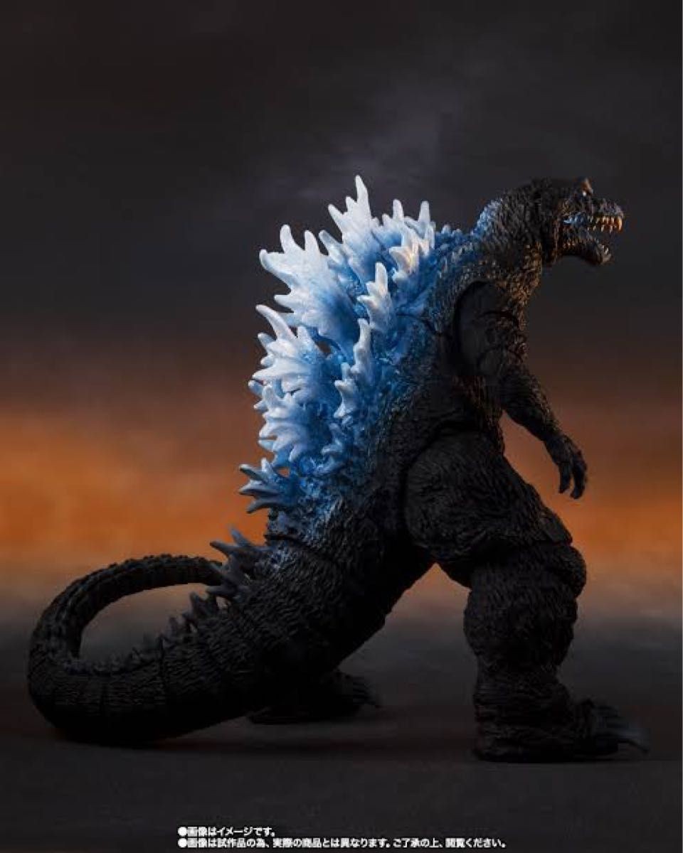 BANDAI - sktmS.H.MonsterArts GODZILLA Heat Bandai S.H.MonsterArts SHM Godzilla (2001) Heat Ray Ver