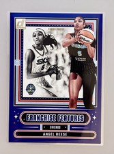 2025 Panini Donruss WNBA - Franchise Features Angel Reese #5 Press Proof Blue