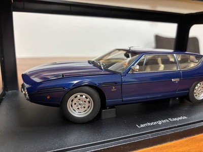 AUTOart Lamborghini Espada 1/18 Blue Diecast Model Car Doors Open