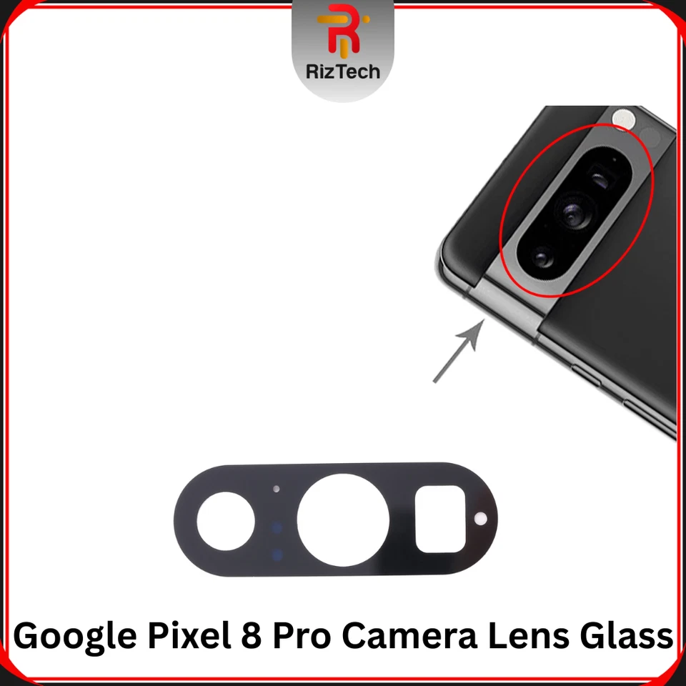 For Google Pixel 8 Pro Rear Back Camera Lens With Self Adhesive Replacement UK
