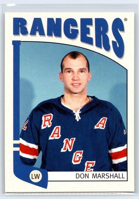 2004-05 In The Game Franchises US East Don Marshall New York Rangers #399