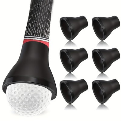 Rubber Grabber Suction Cup Tool Golf Ball Pick Up Putter RetrieverGrip US 6pc