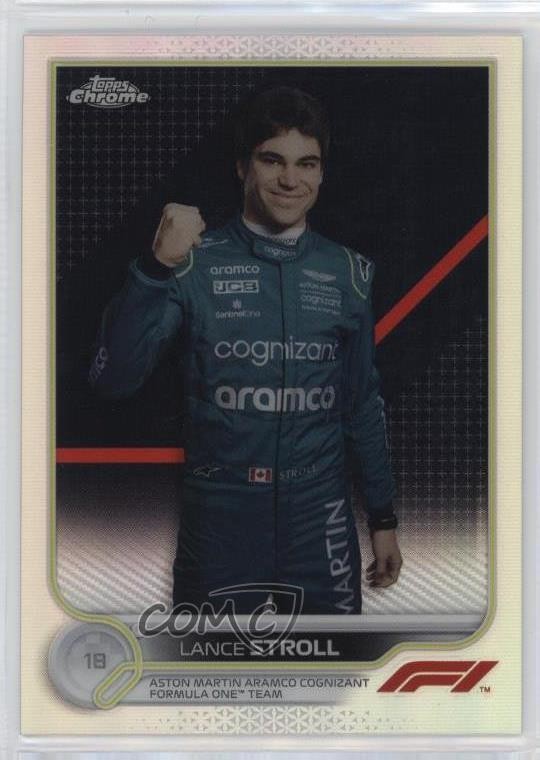 2022 Topps Chrome Formula 1 F1 Racers Refractor Lance Stroll #48 0w77