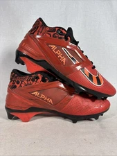Nike Alpha Menace 4 Pro NRG Picante Football Cleats Orange FQ3984-600 Size 7.5