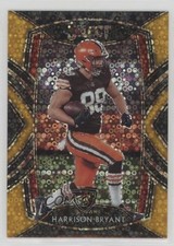 2020 Panini Select Club Level Gold Disco Prizm 6/10 Harrison Bryant #298 2o7