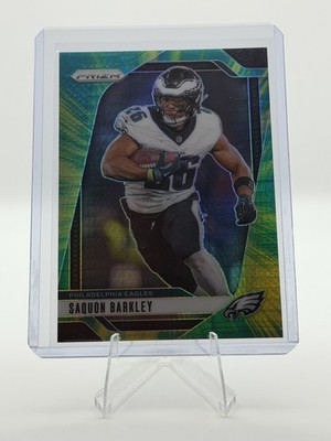 2024 Panini Prizm Saquon Barkley #232 Hyper Prizm /180 Plus Orange /249