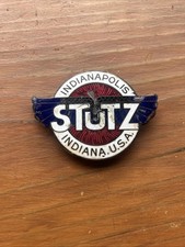 Very Rare 1911-1935 Stutz Bearcat Radiator Emblem Original Very Rare 1911-1935 Stutz Bearcat Radiator Emblem Original
