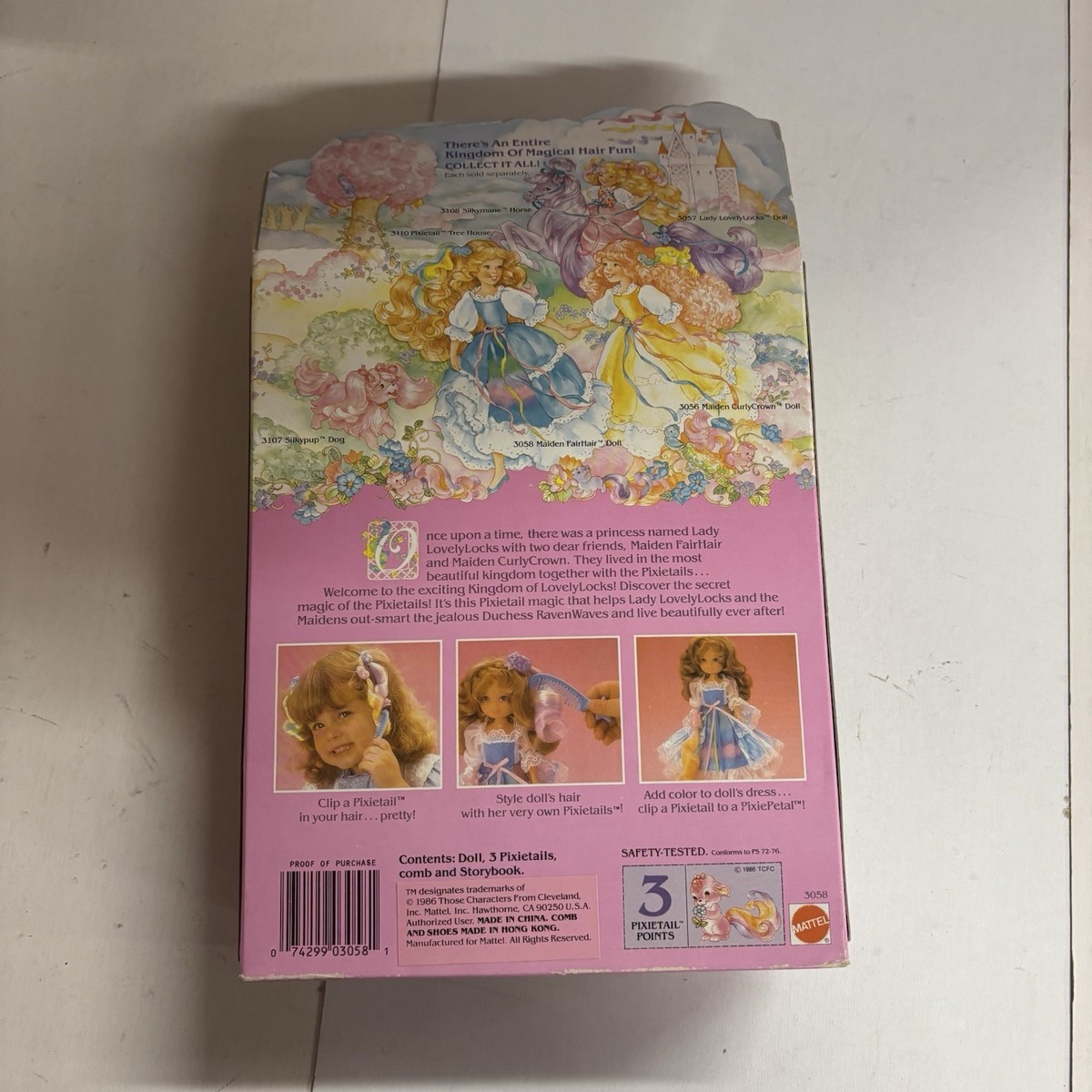 NEW Vintage 1986 Lady LovelyLocks and the Pixietails Maiden