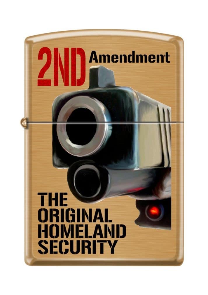 Zippo Lighter- Personalized Engrave for Second 2nd Amendment