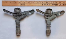  2 VINTAGE RAINBIRD #30 BRASS  IMPACT SPRINKLER  RAIN BIRD