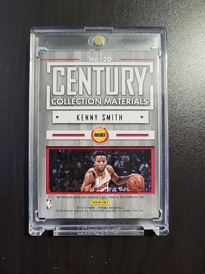 2015-16 Panini Threads - Century Collection Materials Kenny Smith #20 /10 (MEM) - Image 2 of 4