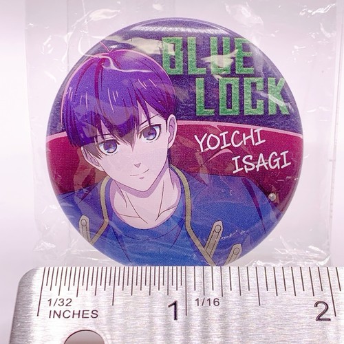 Blue Lock Yoichi Isagi Similar Look Button Badge Tin Badge Anime Manga Japan - Picture 3 of 6