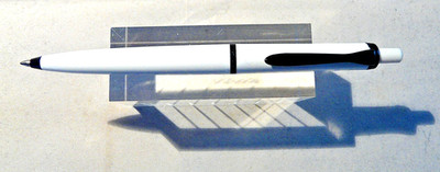 Pelikan old Style K100 Kugelschreiber  weiß  # 1987-93 # (1745SH)