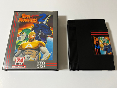 NO MANUAL* King of the Monsters 2 SNK Neo Geo AES USA | eBay
