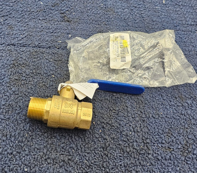 Midwest Control MBB-75: 3/4'' MPT x FPT Brass Ball Valve 600psi CWP
