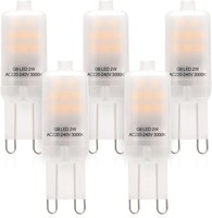 G9 LED Lampe 2W Ersatz 15W 20W Halogenlampen, Warmweiss LED Leuchtmittel Birnen