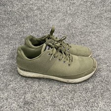 Nobull Army Canvas Trainer Shoes Men s Sz 9 Green Athletic Crossfit Gym Lace Up