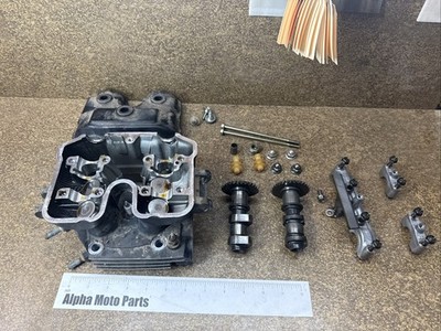 89 Honda NX250 Cylinder Head With Cams Running Condition 1989 NX