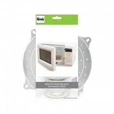 Handy Housewares 10" Round Vented Microwave Splatter Guard Food Bowl Cover -...