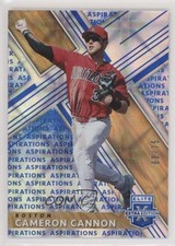 2019 Panini Elite Extra Edition Aspirations Blue 63/75 Cameron Cannon #43 uk2