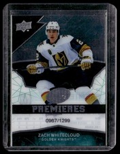 2018-19 Upper Deck Ice Zach Whitecloud Rookie 0967/1299 Vegas Golden Knights #59