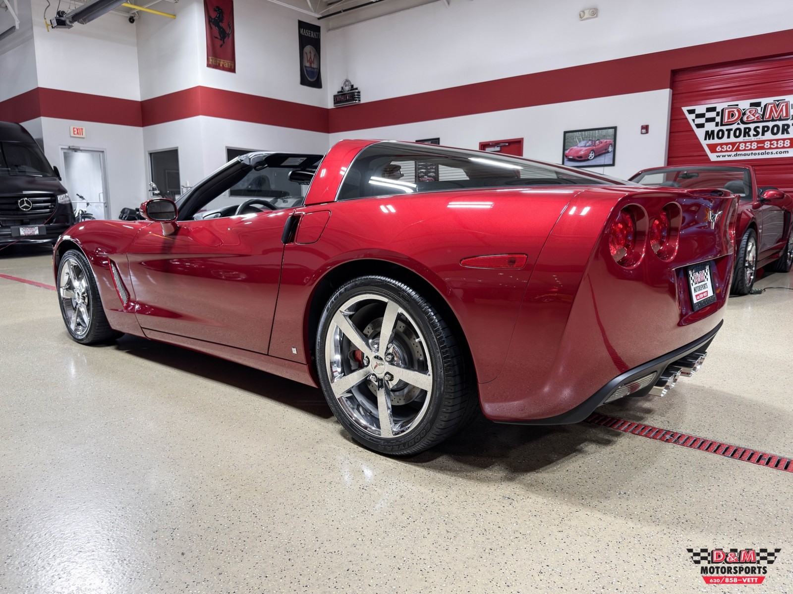 2008 Crystal Red Metallic Tintcoat Chevrolet Corvette   | C6 Corvette Photo 3