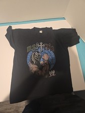 Vintage Y2K WWE Rey Mysterio Wrestling Graphic T Shirt S Faded Black. 