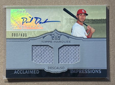2011 Topps Marquee - Daniel Descalso Acclaimed Impressions 080/400 #AID-44